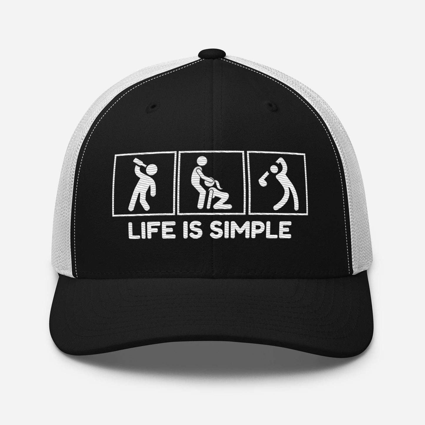 Life Is Simple Trucker Hat