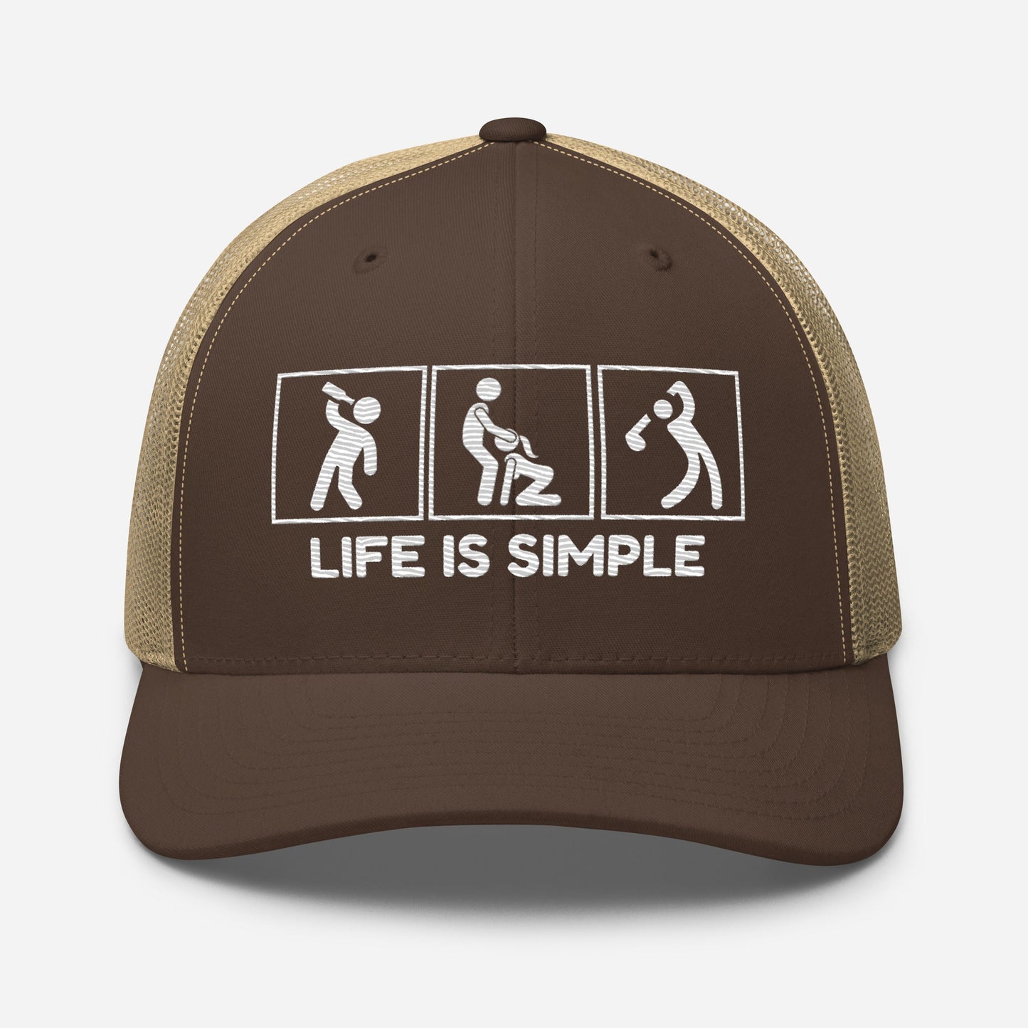 Life Is Simple Trucker Hat
