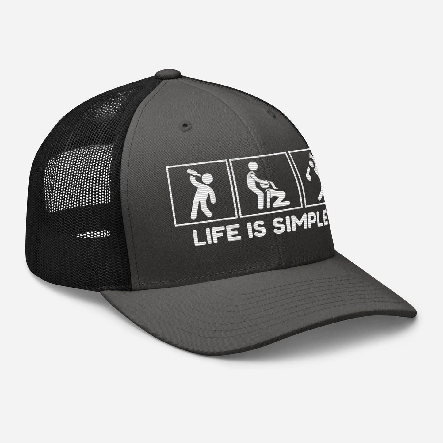 Life Is Simple Trucker Hat