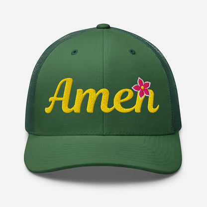 Amen Trucker Hat