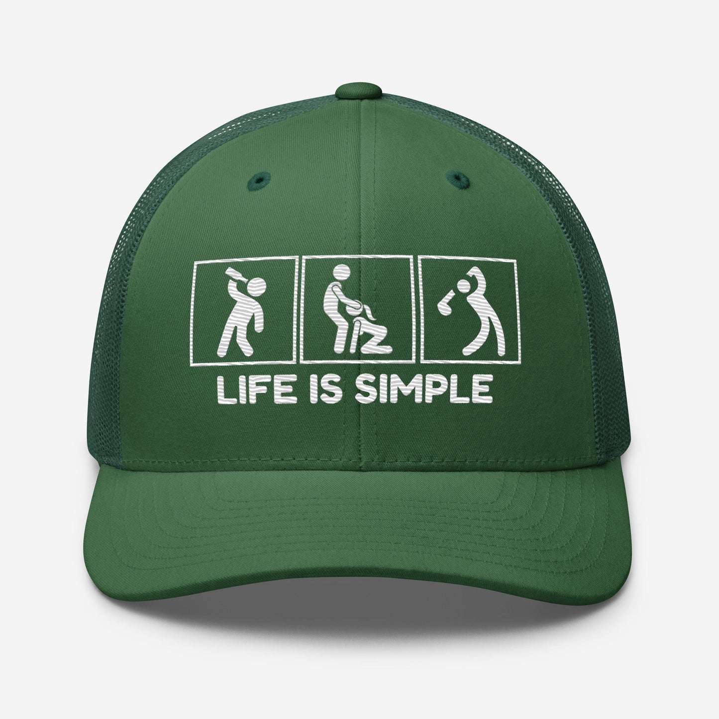 Life Is Simple Trucker Hat