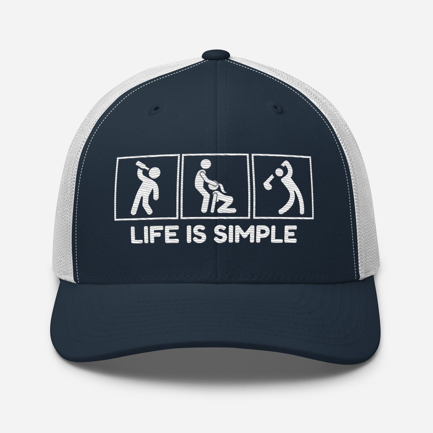 Life Is Simple Trucker Hat