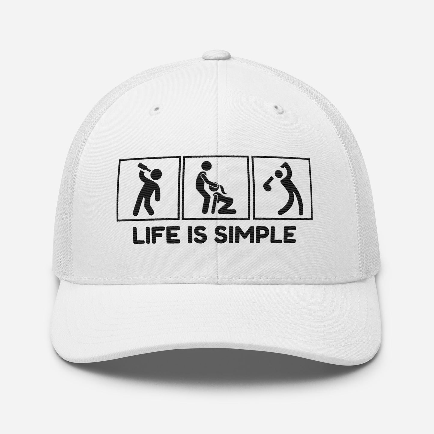 Life Is Simple Trucker Hat