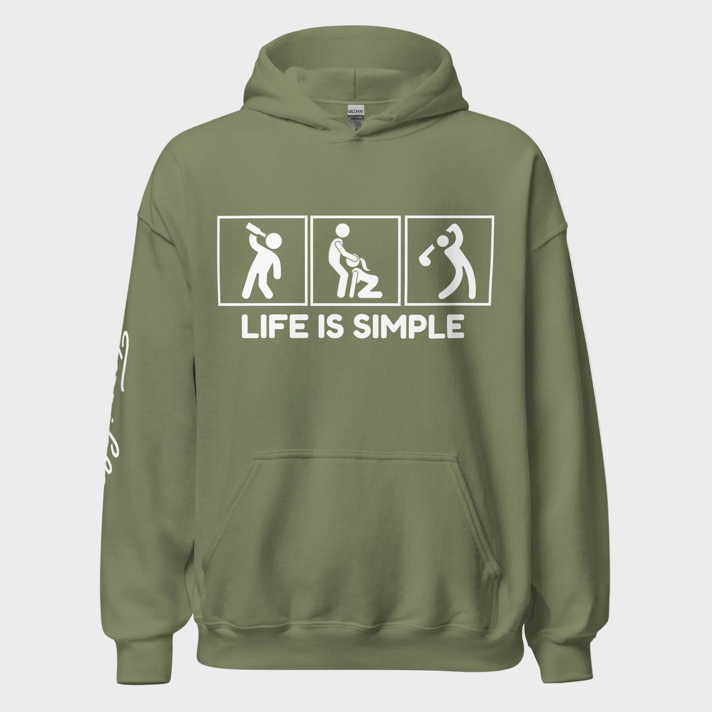 Life Is Simple Hoodie