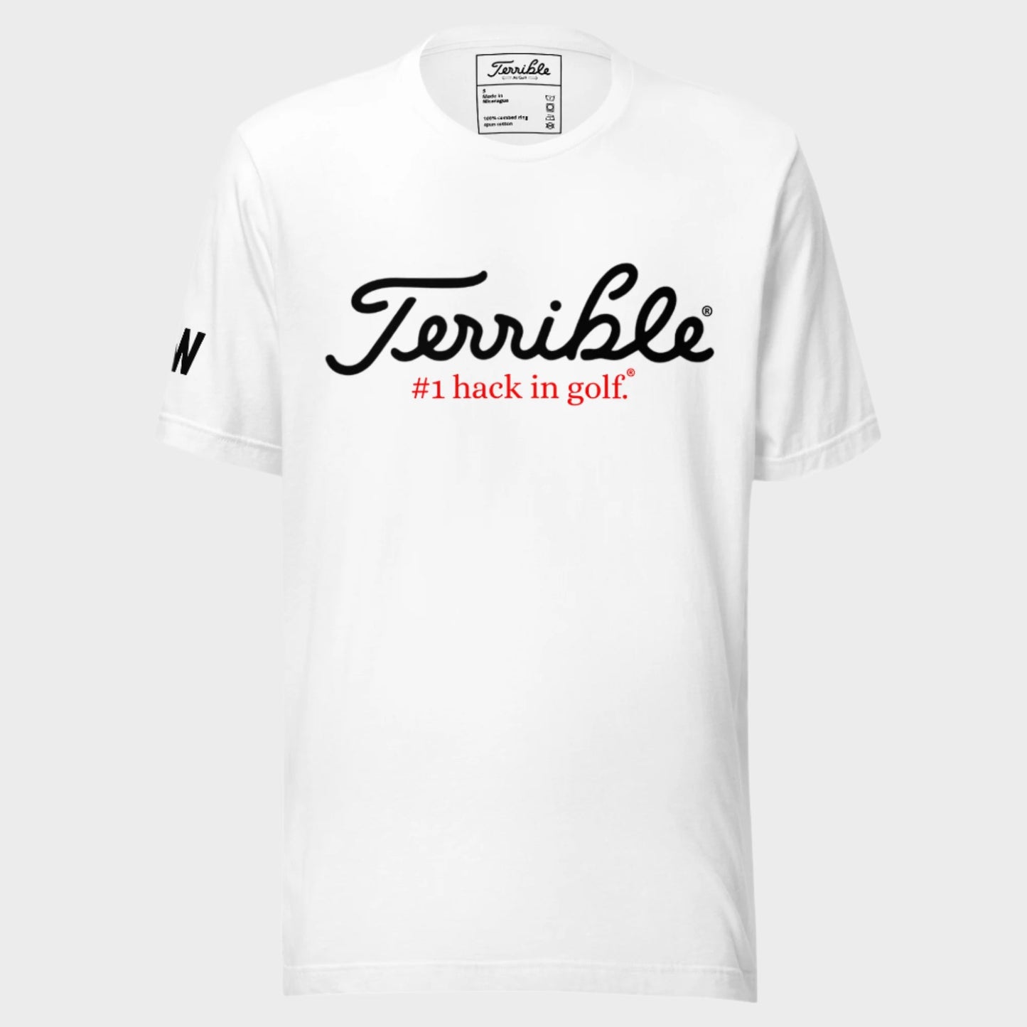 Terrible - #1 Hack In Golf T-Shirt